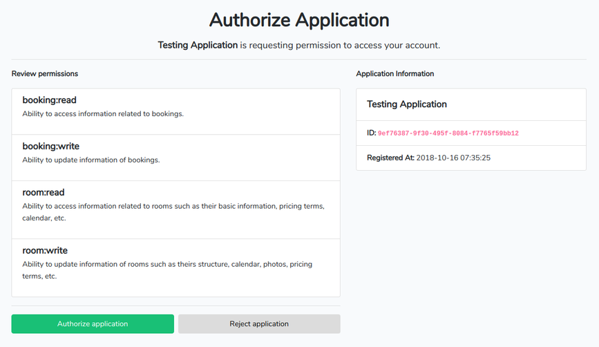 Request Authorization